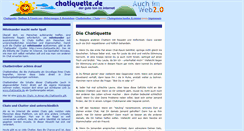 Desktop Screenshot of chatiquette.de